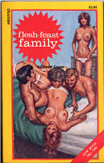 Greenleaf Classics Adult Books AB-5237 (May 1980) - Flesh-Feast Family by David Crane