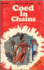 Greenleaf Classics Adult Books BH-8101 (Aug 1980) - Coed In Chains by Robert Vickers