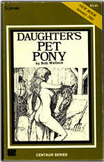 Oakmore Enterprises (Greenleaf Classics) Liverpool Book LB-1080 (Jan 1982) - Daughter's Pet Pony by Bob Wallace