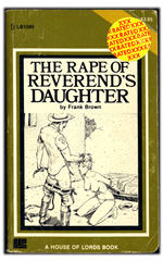 Oakmore Enterprises (Greenleaf Classics) Liverpool Book - House Of Lords Series LB-1086 (1982) - The Rape Of The Reverend's Daughter by Frank Brown