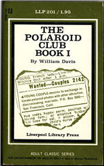 Liverpool Library Press Adult Classic Series LLP-201 (Sept 1970) - The Polaroid Club, Book 1 by William Davis