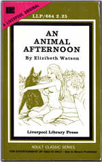 Liverpool Library Press Adult Classic Series LLP-664 (1977) - An Animal Afternoon by Elizabeth Watson