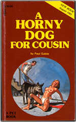 Greenleaf Classics Pet Book PB-323 (Aug 1983) - A Horny Dog For Cousin by Paul Gable
