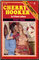 Eros Goldstripe Teenage Library TL-136 (1976) - Cherry Hooker by V. Rene LaDuce